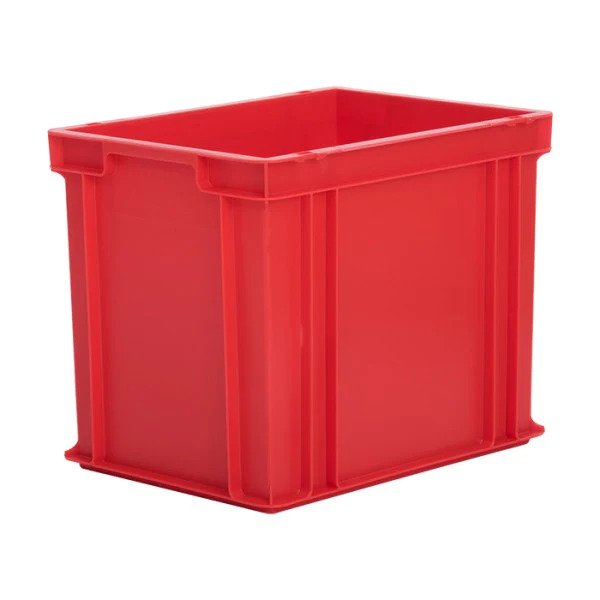 Stacking Box, 400x300x325mm, Red