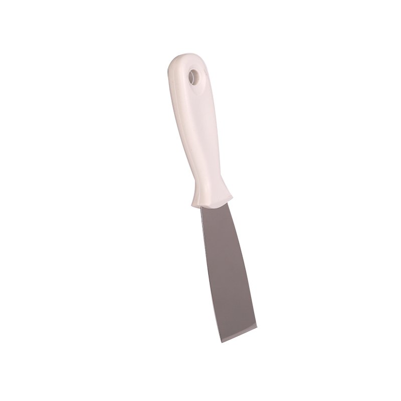 Spatula - Stiff Stainless Steel Blade, 40mm, White