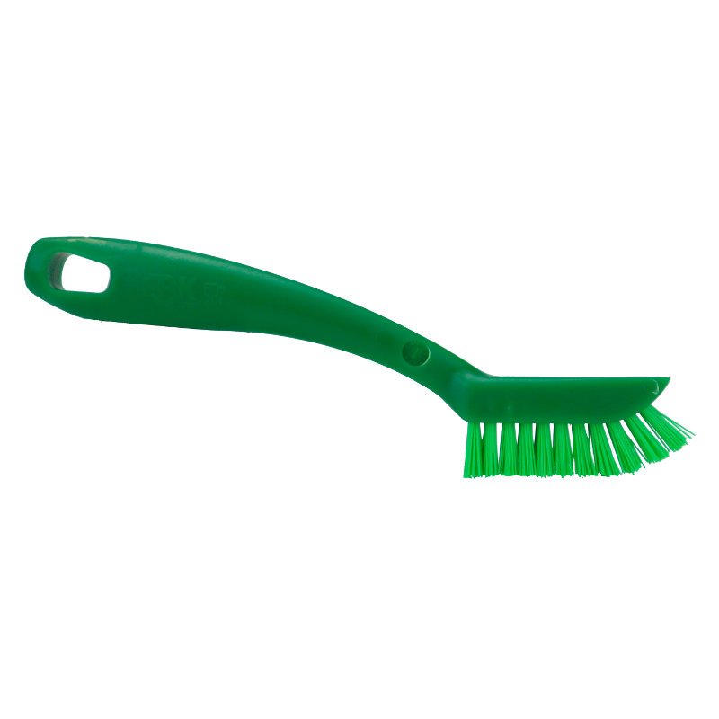 Small Detail Brush with Scraper Nose - Green