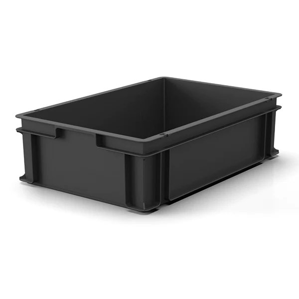 Stacking Box, 600x400x170mm, Black