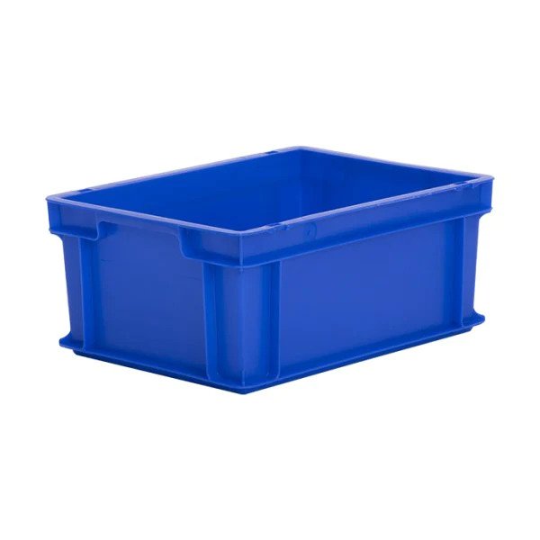 Stacking Box, 400x300x170mm, Blue