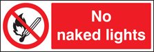 No naked lights