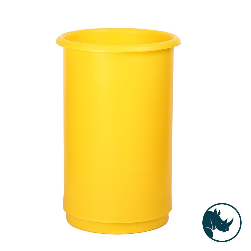 Interstacking bin - 64 ltr, yellow