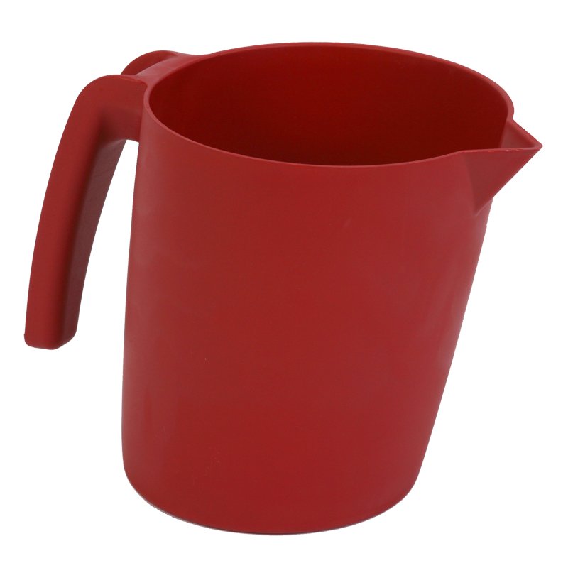 Detectable, Coloured Pouring Jug - 2 Ltr, Red