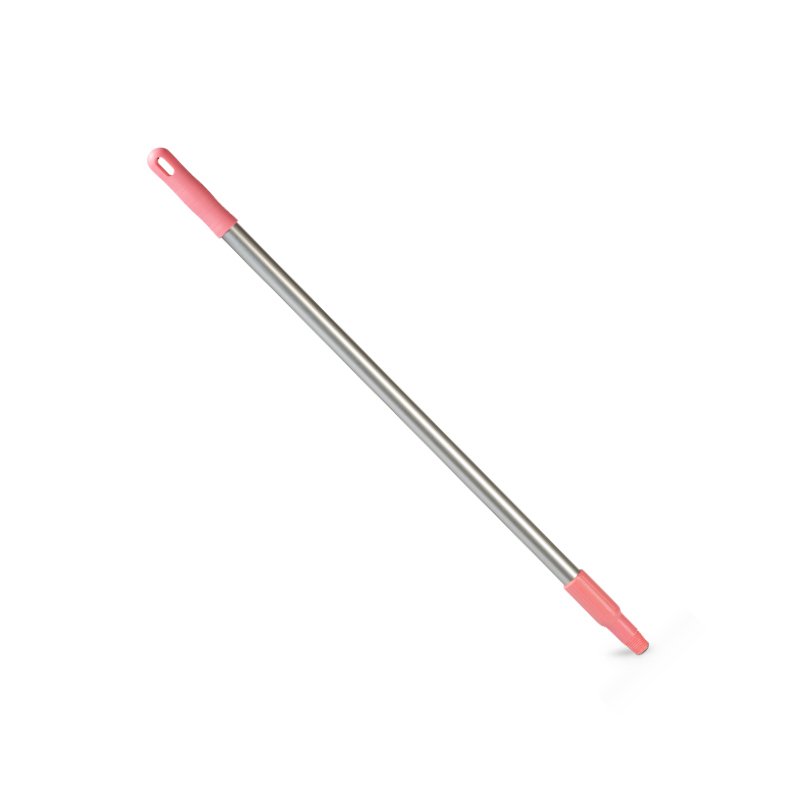 Handle - aluminium, threaded, 800mm, pink