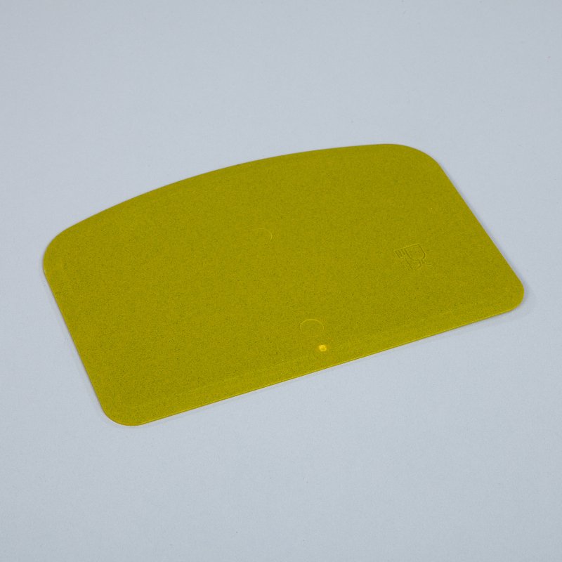 Detectable Flexible Bowl Scraper - 146mm, Yellow
