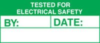 100 S/A labels 50x20 tested for electric