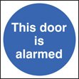 This door is alarmed