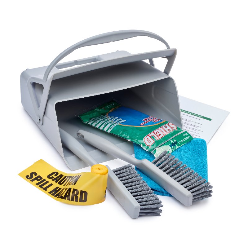 Glass & Hard Plastic Breakage Incident Kit - Grey