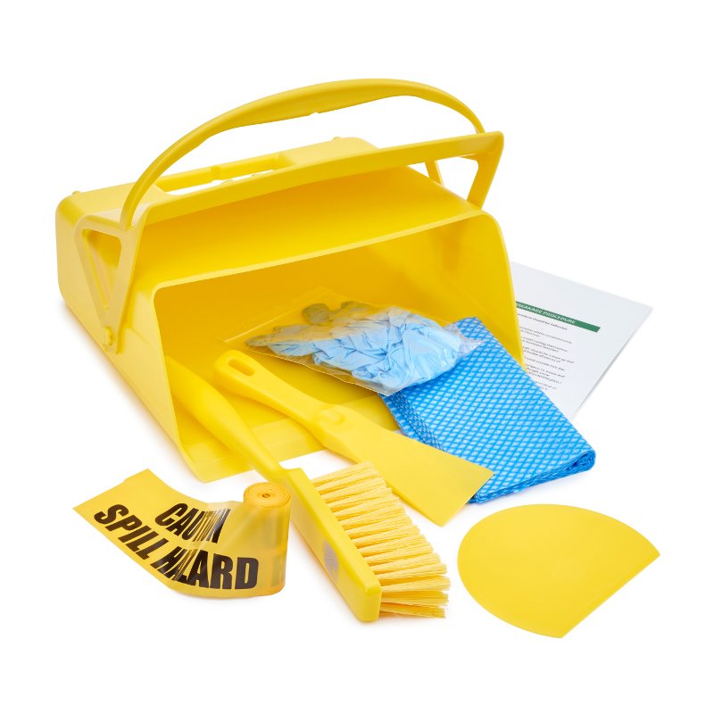Allergen Spillage Solids Kit - Yellow