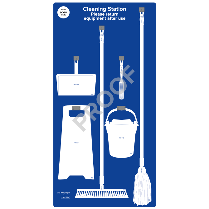 Floor Mopping Station- Blue