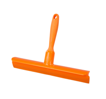 Single Blade Squeegee - Handheld, 300mm, Orange
