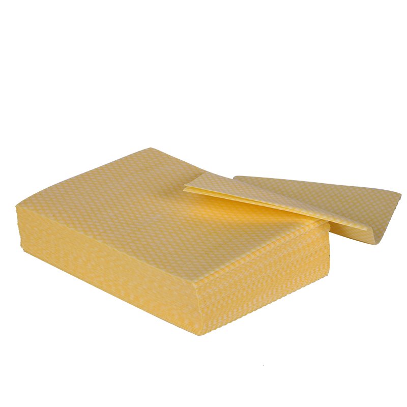 K-Lite Medium Duty Dry Wipe - 1/4 fold, Yellow