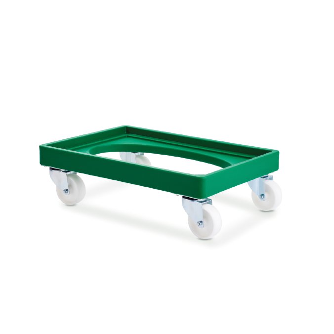 Stacking Tray Dolly - Green