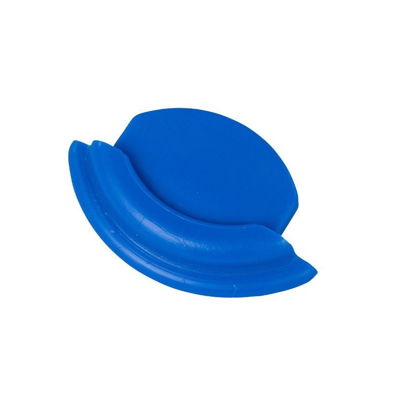 Wall Rail - End Cap, Blue (x1)