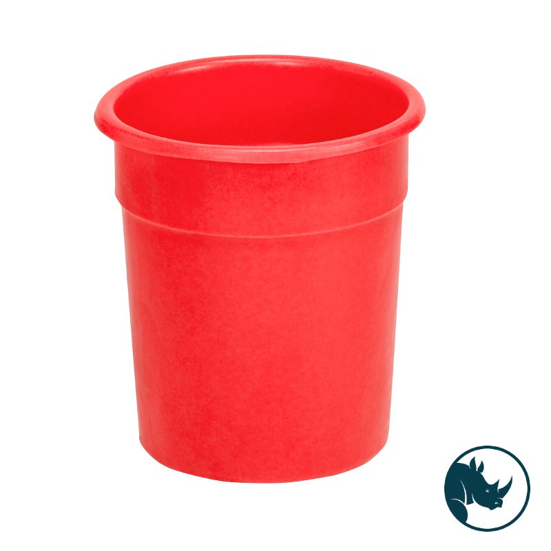 Tapered Bin - 20 Ltr, Red