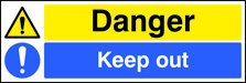 Danger keep out
