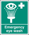 Emergency eye wash