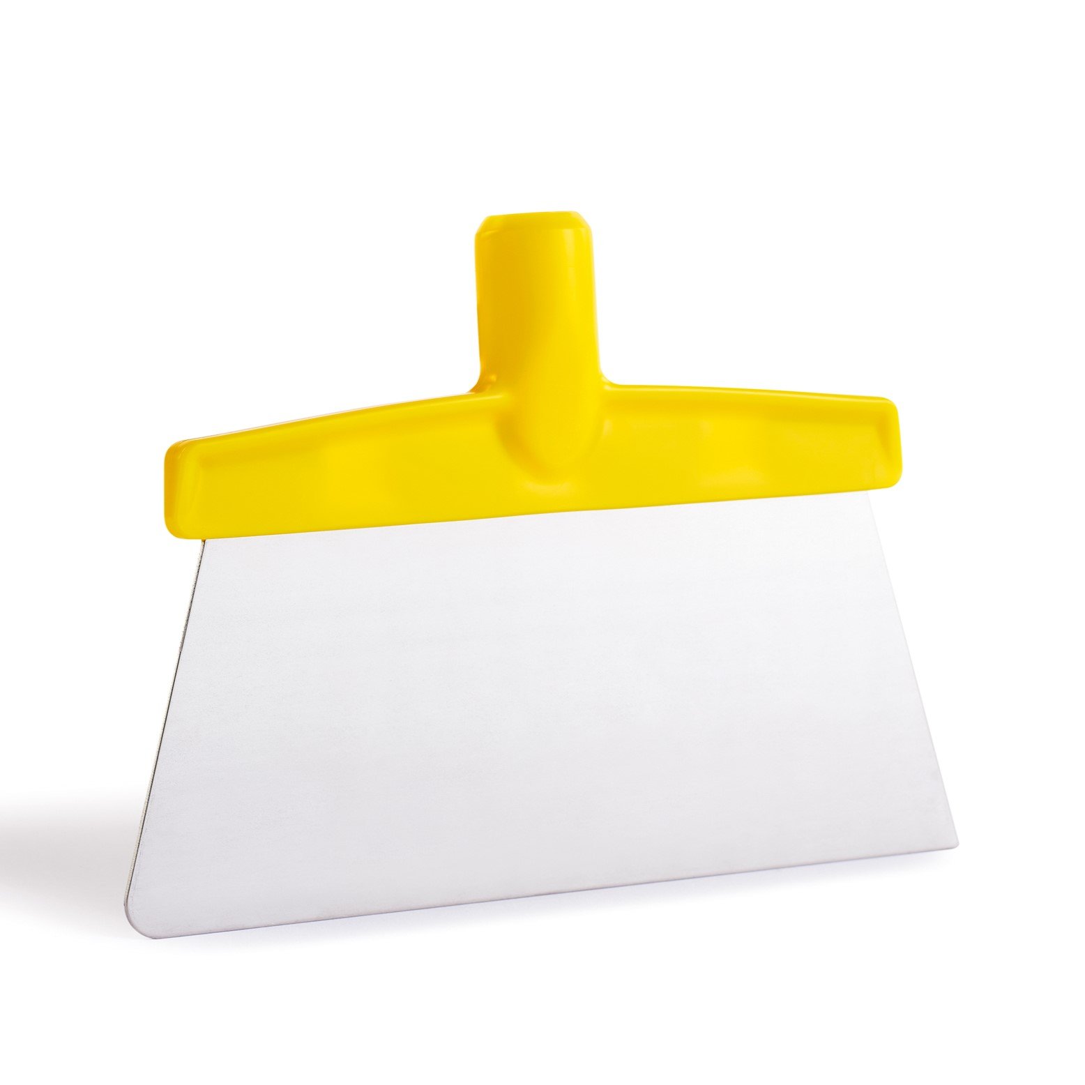 Floor Scraper - Threaded, Heavy Duty Stainless Steel, 280mm, Yellow