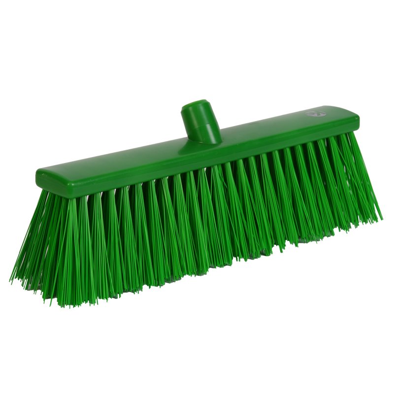 Broom - Long, Extra Stiff PBT Bristle, 400mm, Green