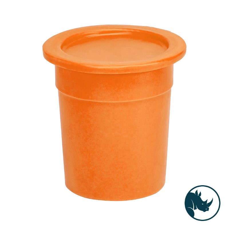 Tapered bin lid - to fit TP2020, orange