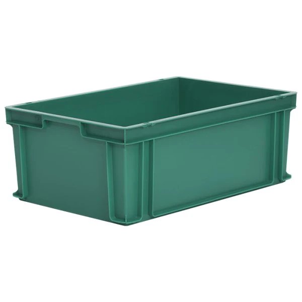 Stacking Box, 600x400x220mm, Green