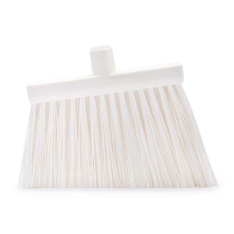 Lobby Brush With Angled Cut - Medium/Stiff PBT bristle, 270mm, White