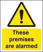 These premises are alarmed