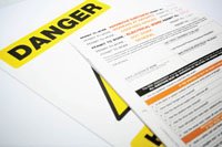 Permit to Work: Hazardous Substances (Pack of 10, 3part NCR)