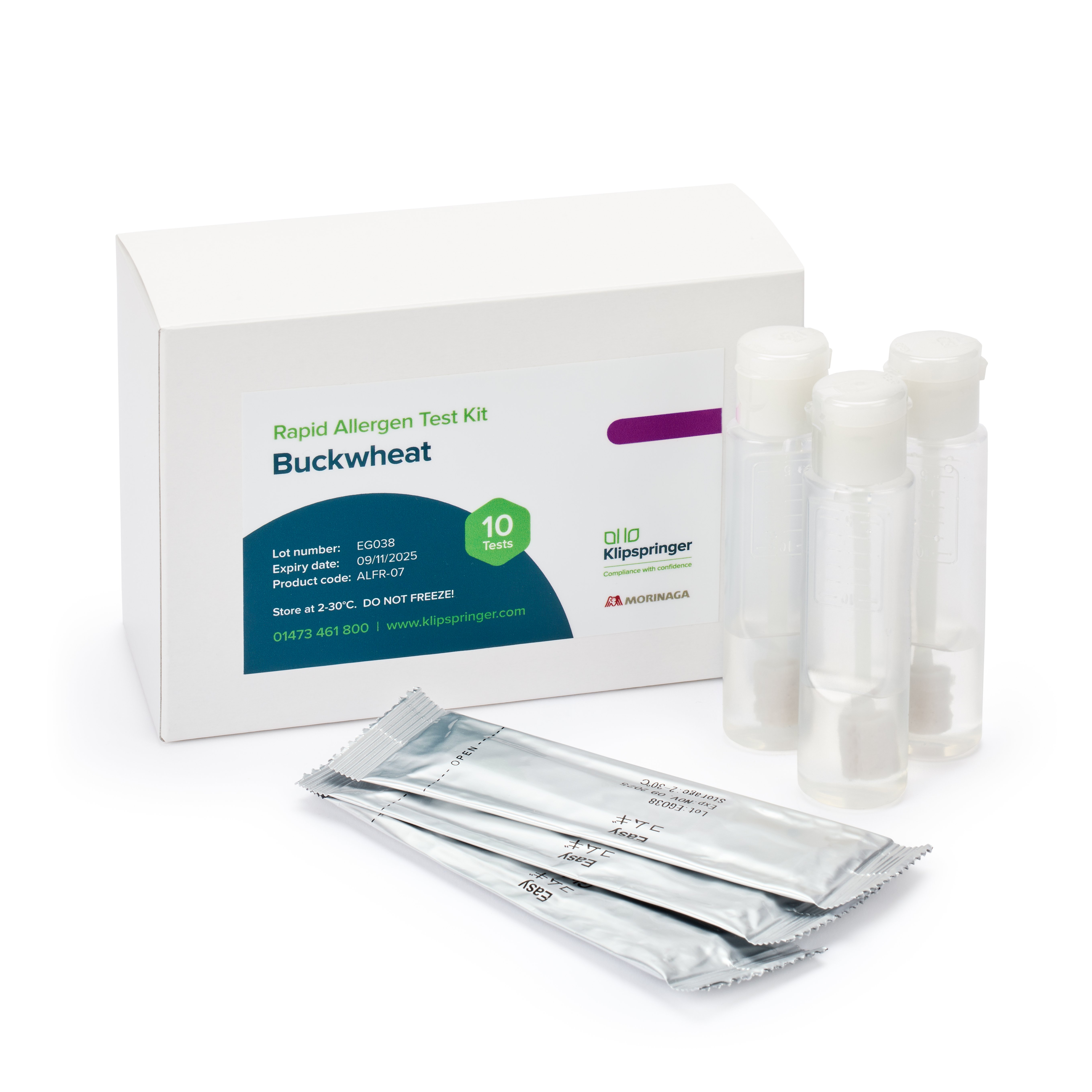 Rapid Allergen Test Kit - Buckwheat (Pack x10)