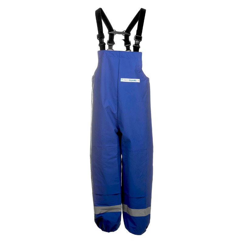 Washguard Chemical Resistant Bib & Brace XXXL, Blue