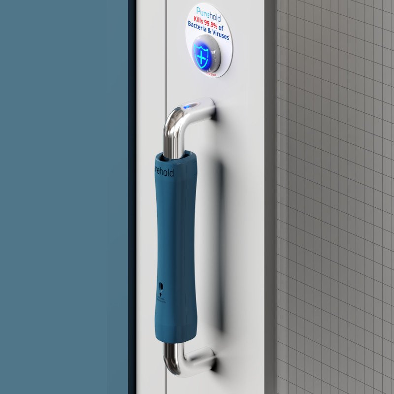 Antimicrobial Door Handle - Pull Handle