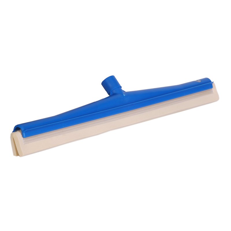 Double blade squeegee with white blade cartridge