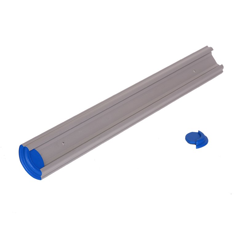 Wall Rail - For Hooks And Holders, 900mm, Blue