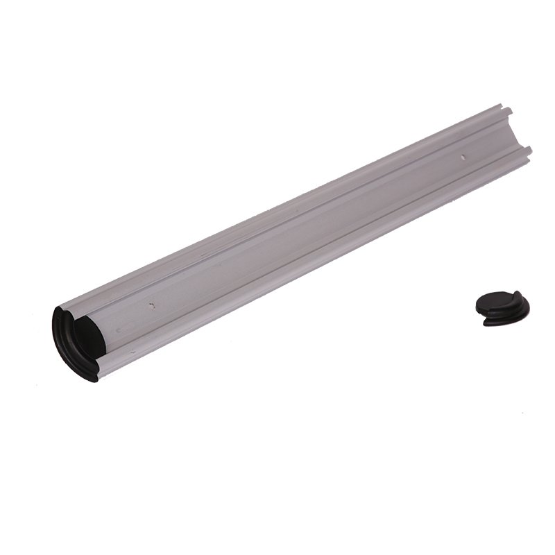 Wall Rail - For Hooks And Holders, 500mm, Black