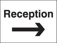 Reception arrow right