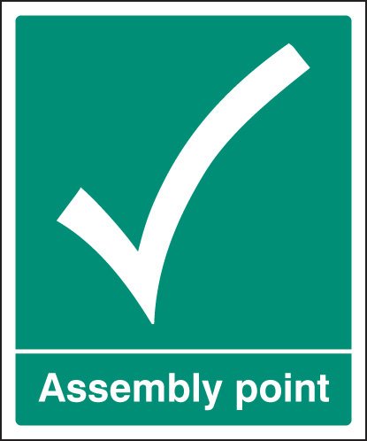 Assembly point   Size: Q (600x450mm)