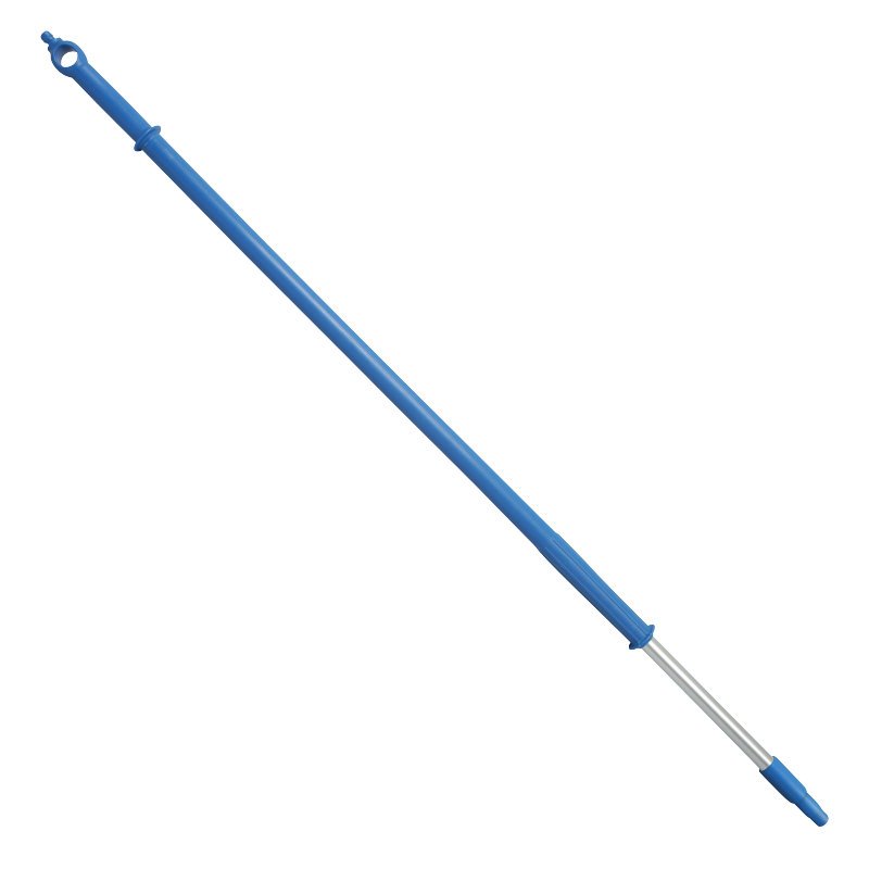 Handle - Telescopic Ergonomic Aluminium, Waterfed Quick Coupler, 1750/3000mm, Blue