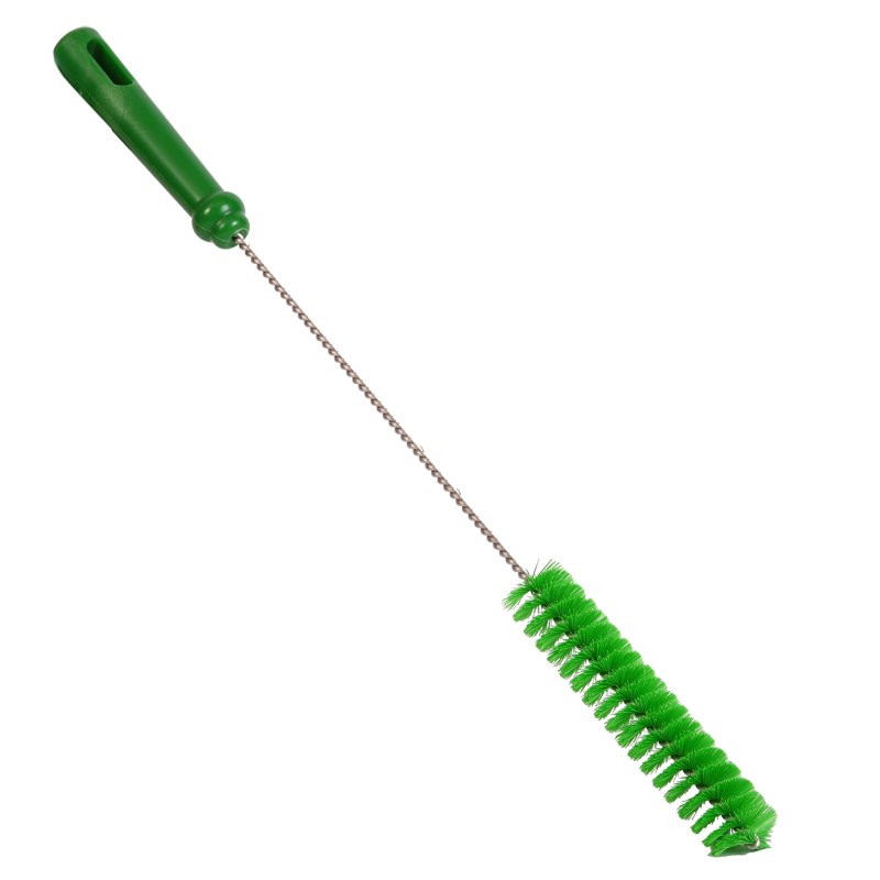 Bottle Brush - PBT Bristle, 30mmØ, 500mm Polygrip Handle, Green