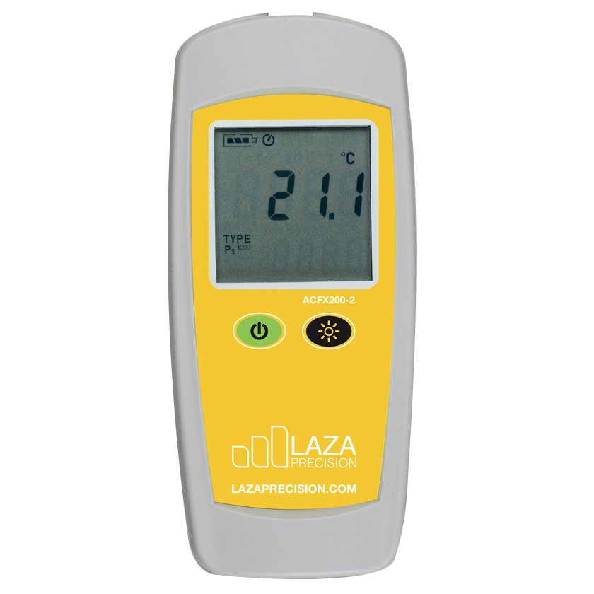 ACFX200 Klipspringer Thermometer, PT1000, ±0.5ºC accuracy, yellow