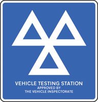 Vehicle testing station approved by the vehicle inspectorate