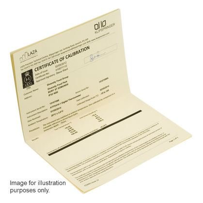 UKAS 6 Point Thermometer Calibration