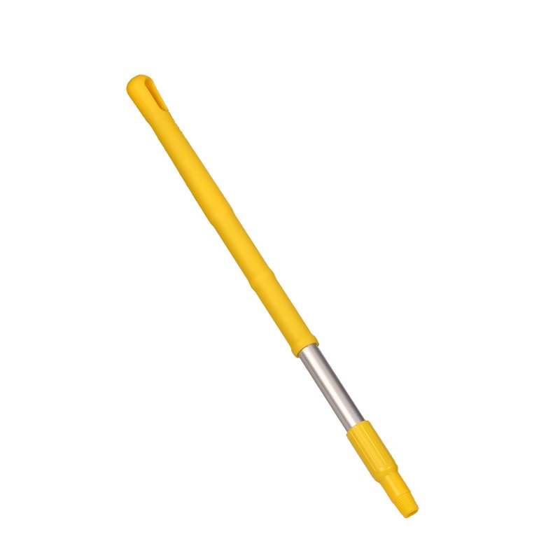 Handle - Ergonomic aluminium, threaded, 650mm, yellow