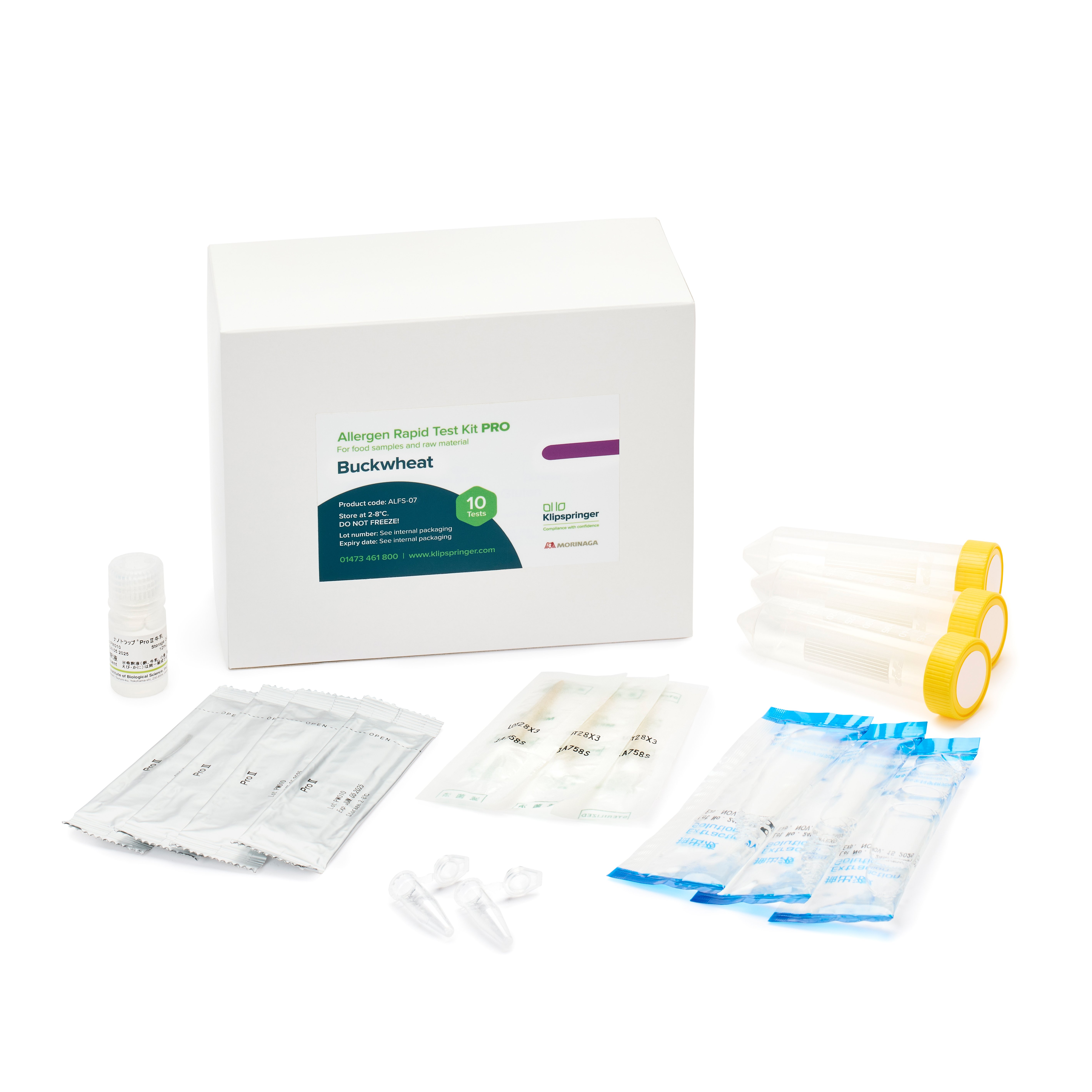Rapid Allergen Test Kit PRO - Buckwheat (Pack x10)