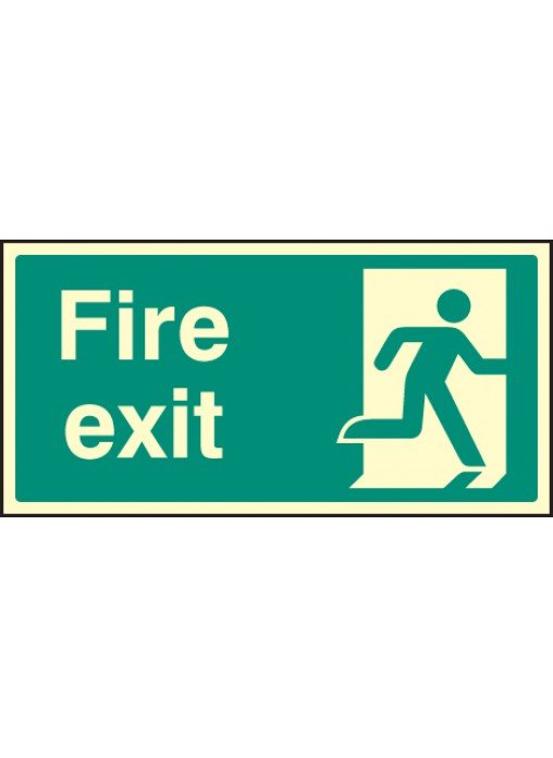 Final fire exit - right