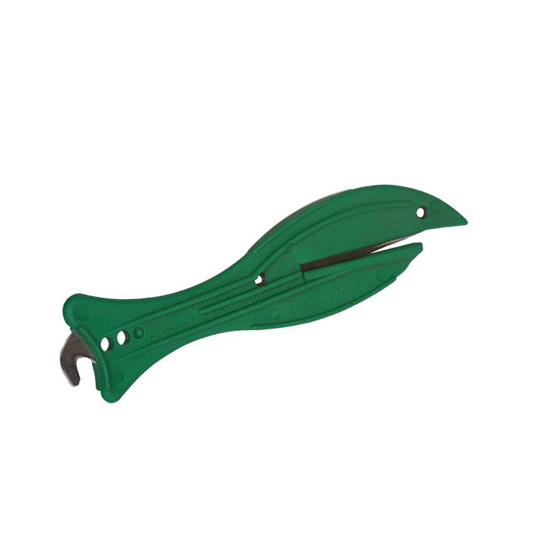 Detectable Fish Safety Knife - x10, Green