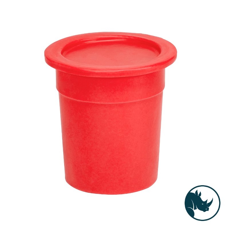 Tapered bin lid - to fit TP2020, red