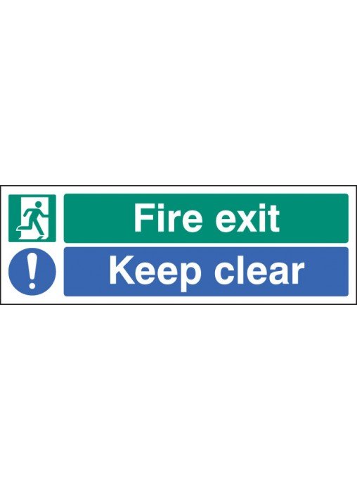 Fire exit - keep clear