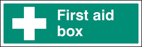 First aid box   Size: G (300x100mm)