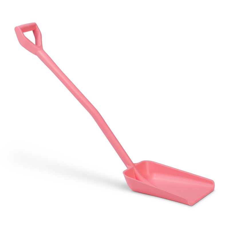 One Piece Ergo. Shovel - Medium Blade, Medium Handle, Pink